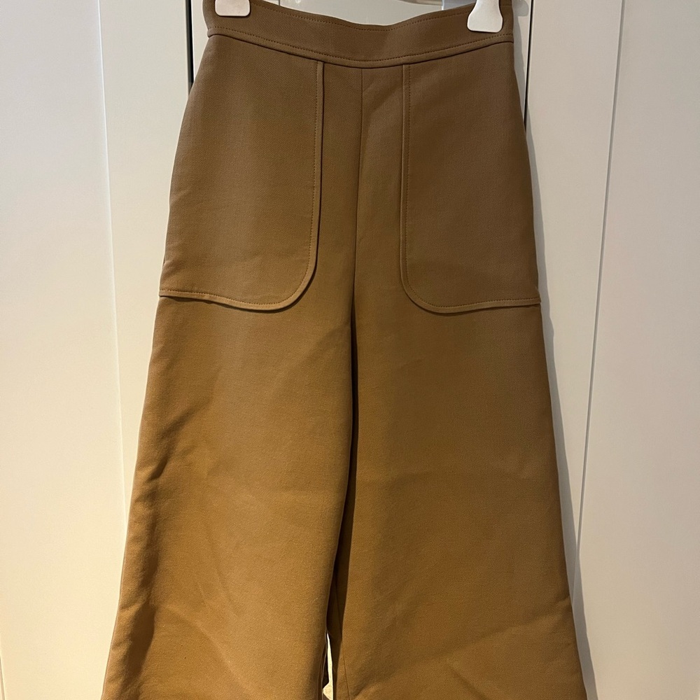 See by Chloe- High Rise Brown Wide-Leg Pants NWOT